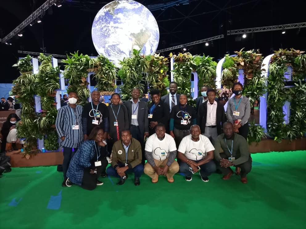 CAN Africa deligation at COP26